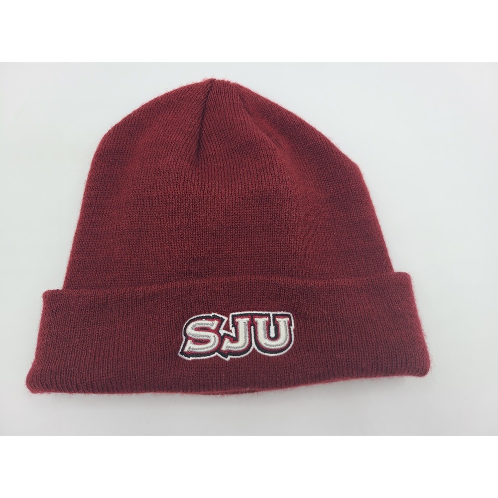 Saint Joseph's University Hawks Top of the World Winter Knit Beanie Hat Cap NCAA